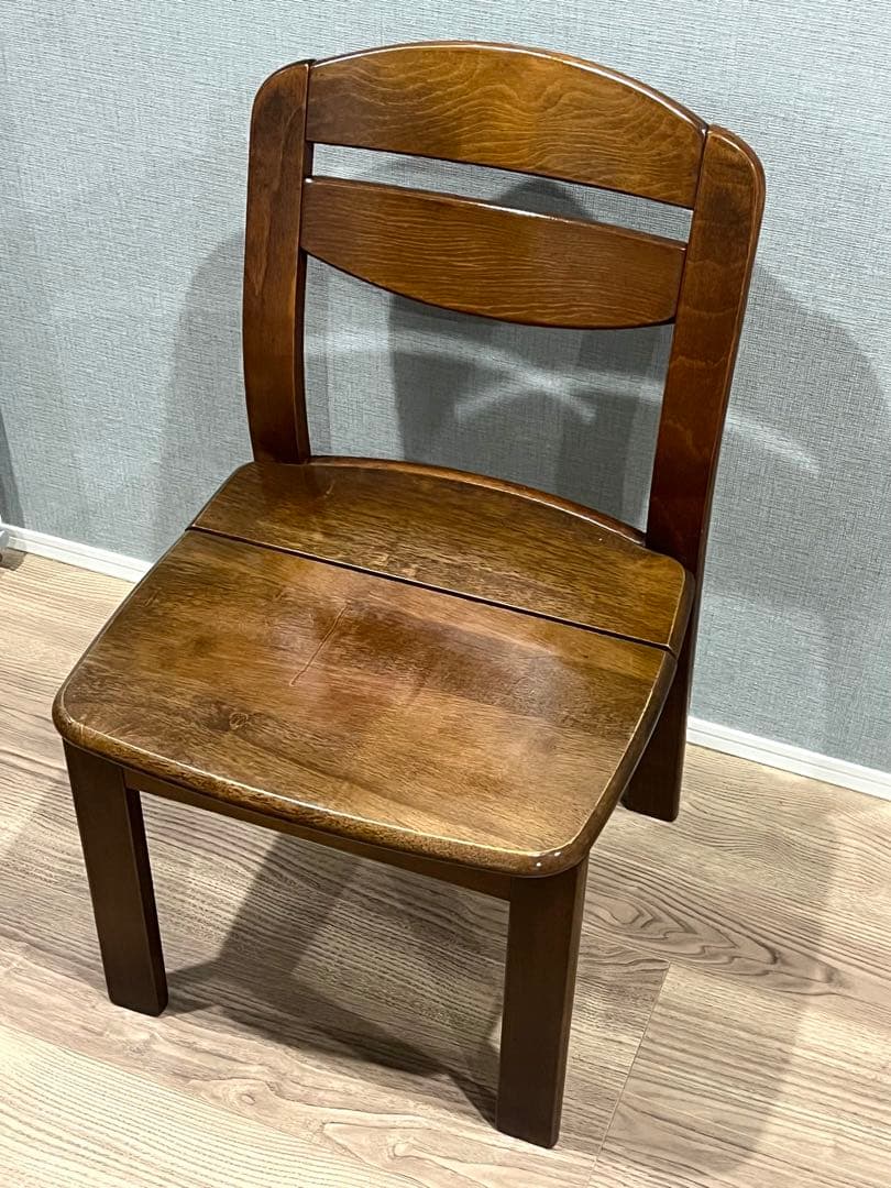 木製ダイニングチェア ヴィンテージ風 無垢調 在庫6脚