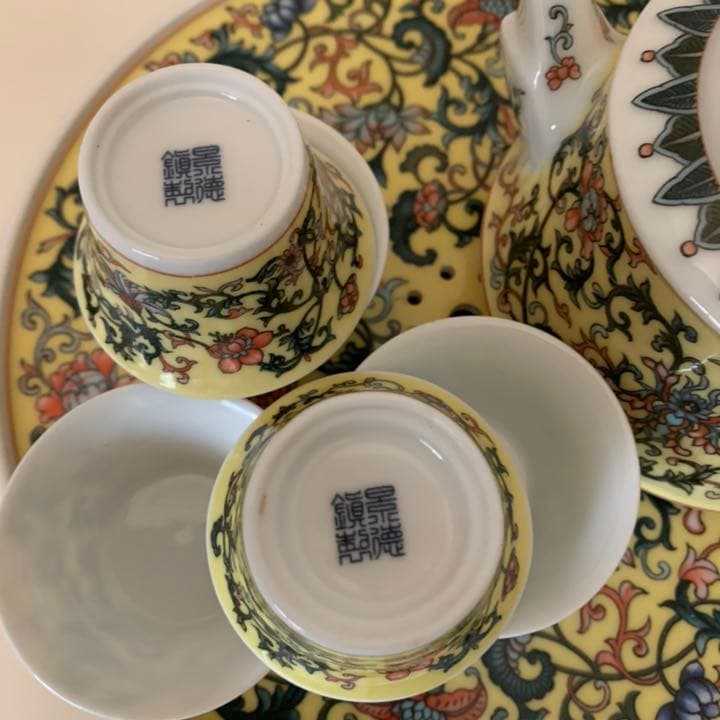 新品未使用 景徳鎮 茶器セット 中国茶用