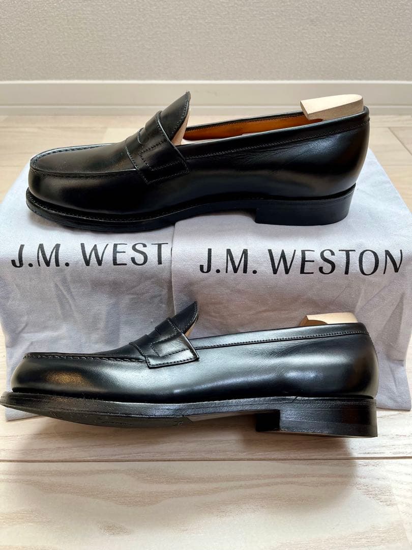 【J.M.WESTON】180signature￼loafer （3 1/2C）