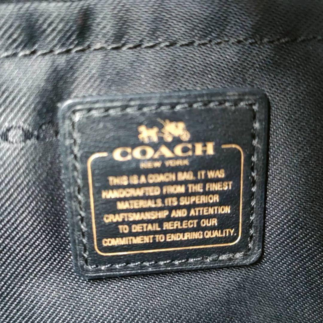 45 COACH コーチ　レザー　ショルダーバッグ