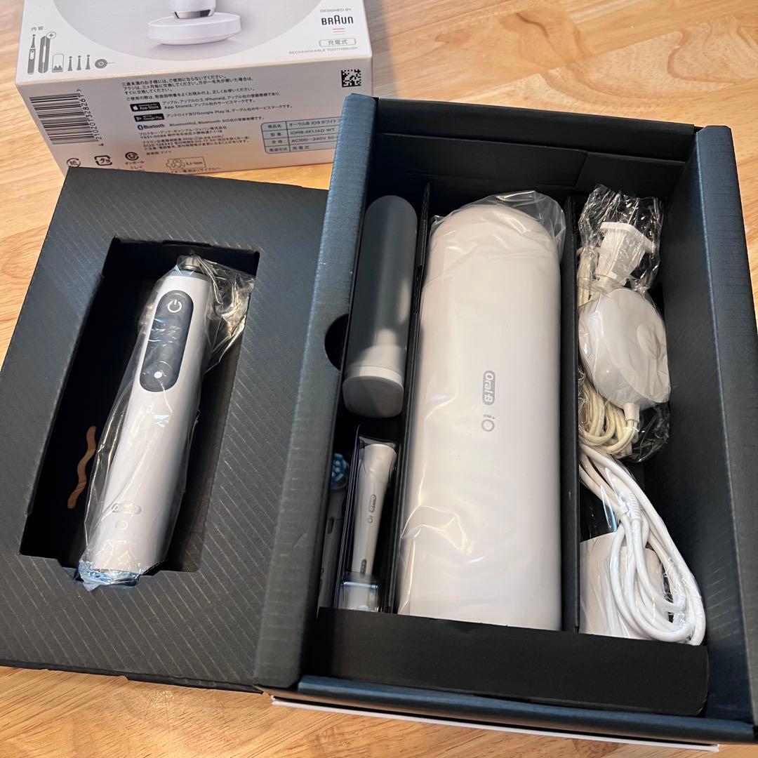 【極美品✨】 Oral-Ｂ iO9 電動歯ブラシ ホワイトアラバスター Oral