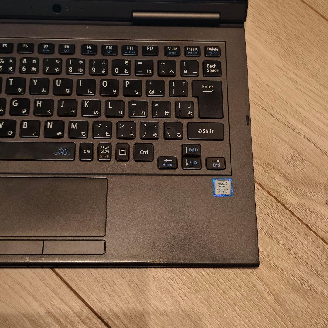 タッチパネル付き NEC ノートパソコン 第8世代 Corei5 8GB