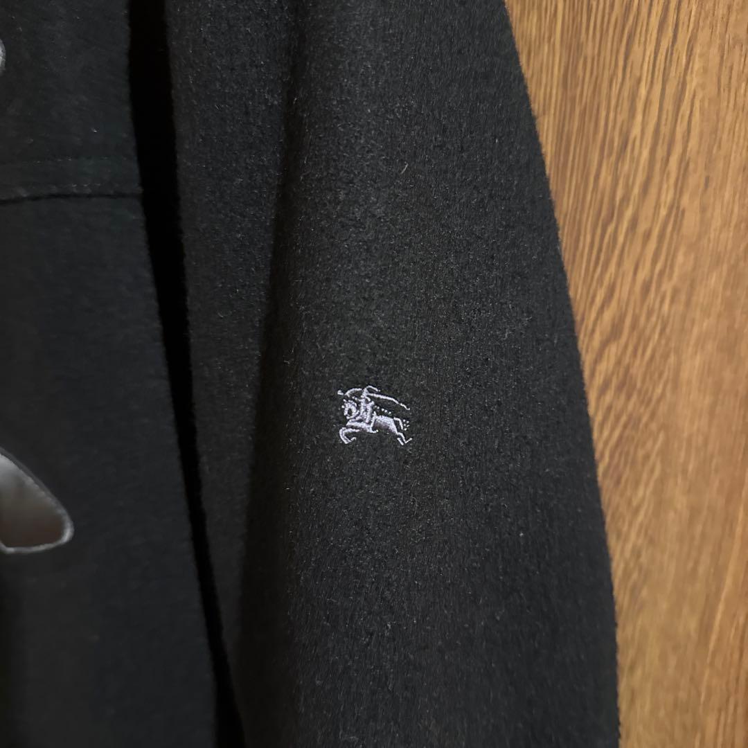 BURBERRY BLACK LABEL ダッフルコート Mウール ブラック