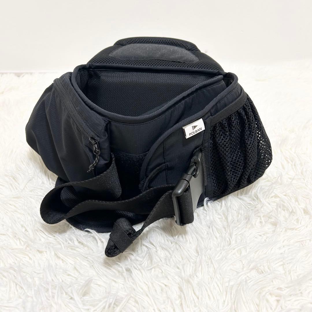 【極美品】ポルバン　アドバンス　ヒップシート　ブラック