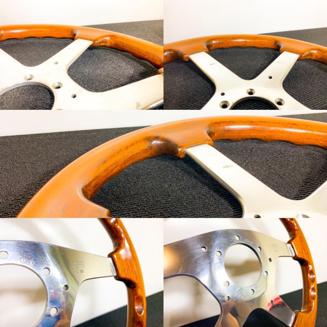 MOMO モモ ウッドステアリング 36cm 当時物 1993年製造 美品