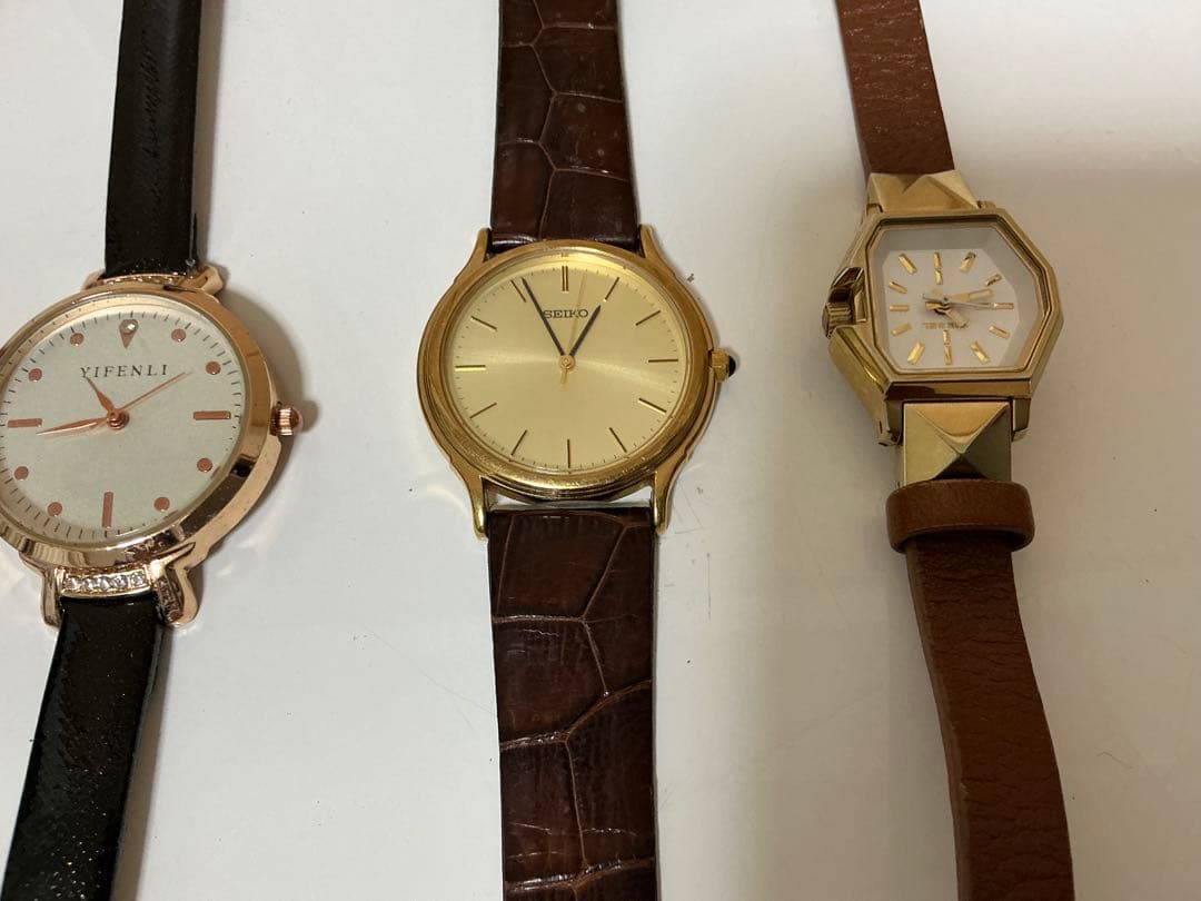 腕時計 まとめ売り SEIKO・DIESEL 含む クォーツ ジャンク扱い