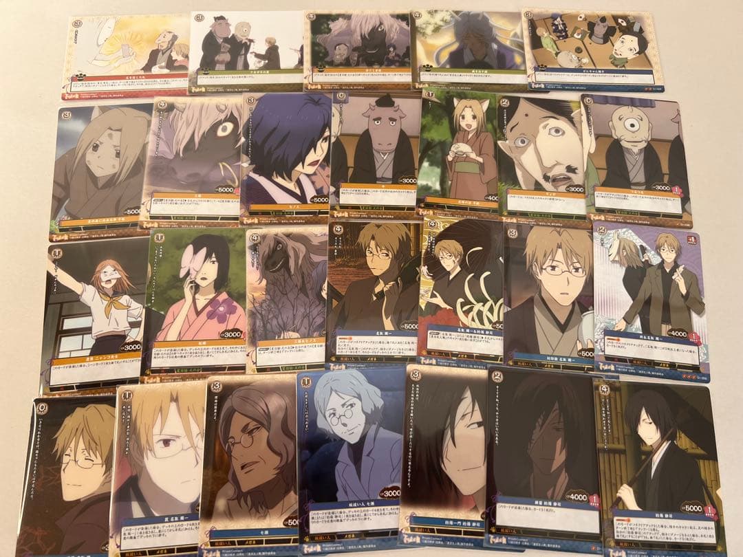 d*9様 希少　プリズムコネクト　夏目友人帳　セット　ホロ　金箔サイン　色々　美