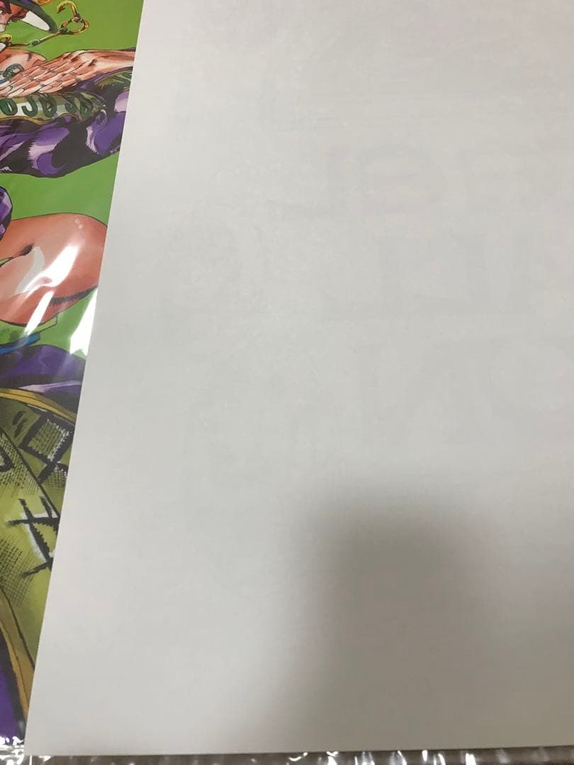 ジョジョ展 ポスター 箱無し美品 第七部　スティール・ボール・ラン