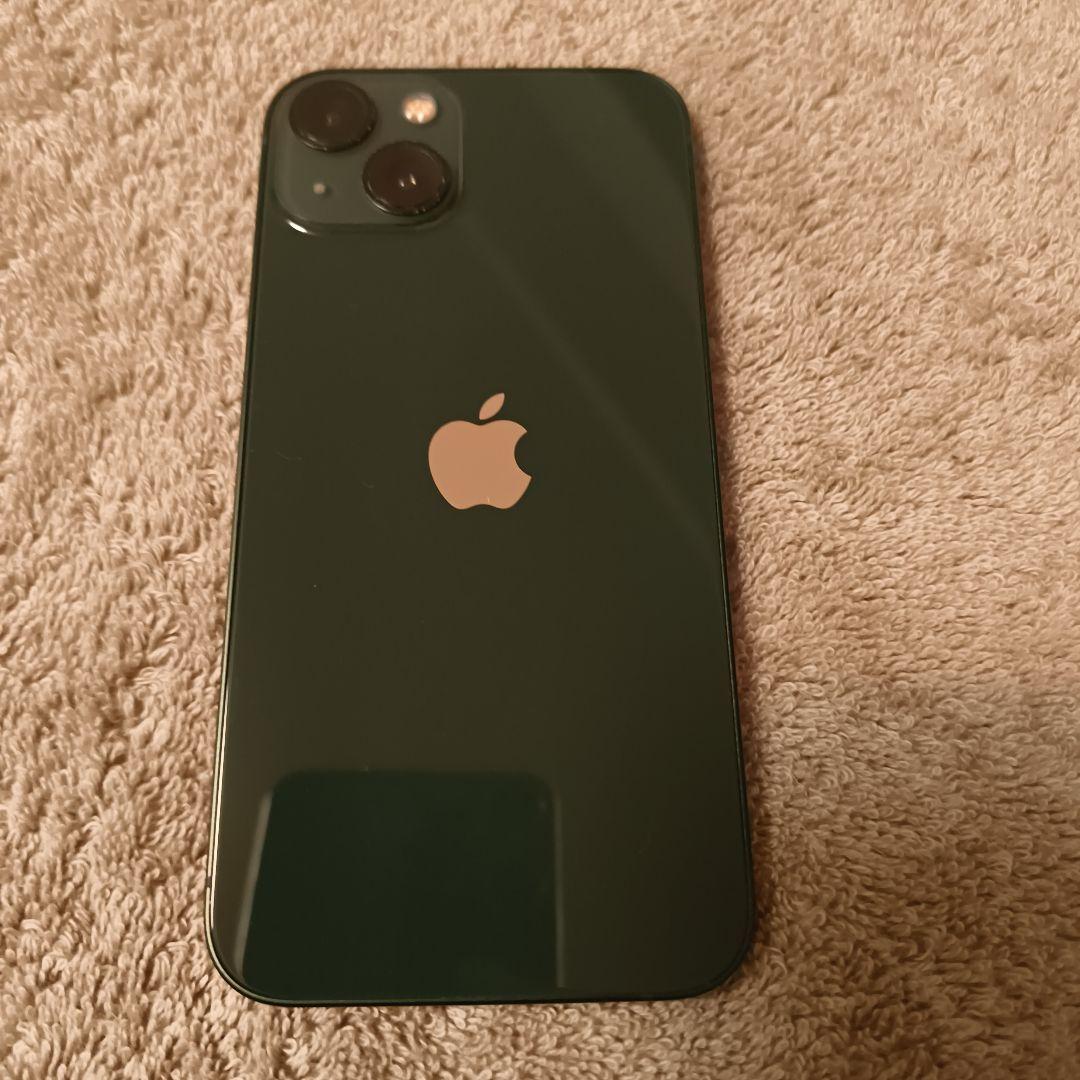 iPhone 13 グリーン 128GB SIMフリー 付属品完備