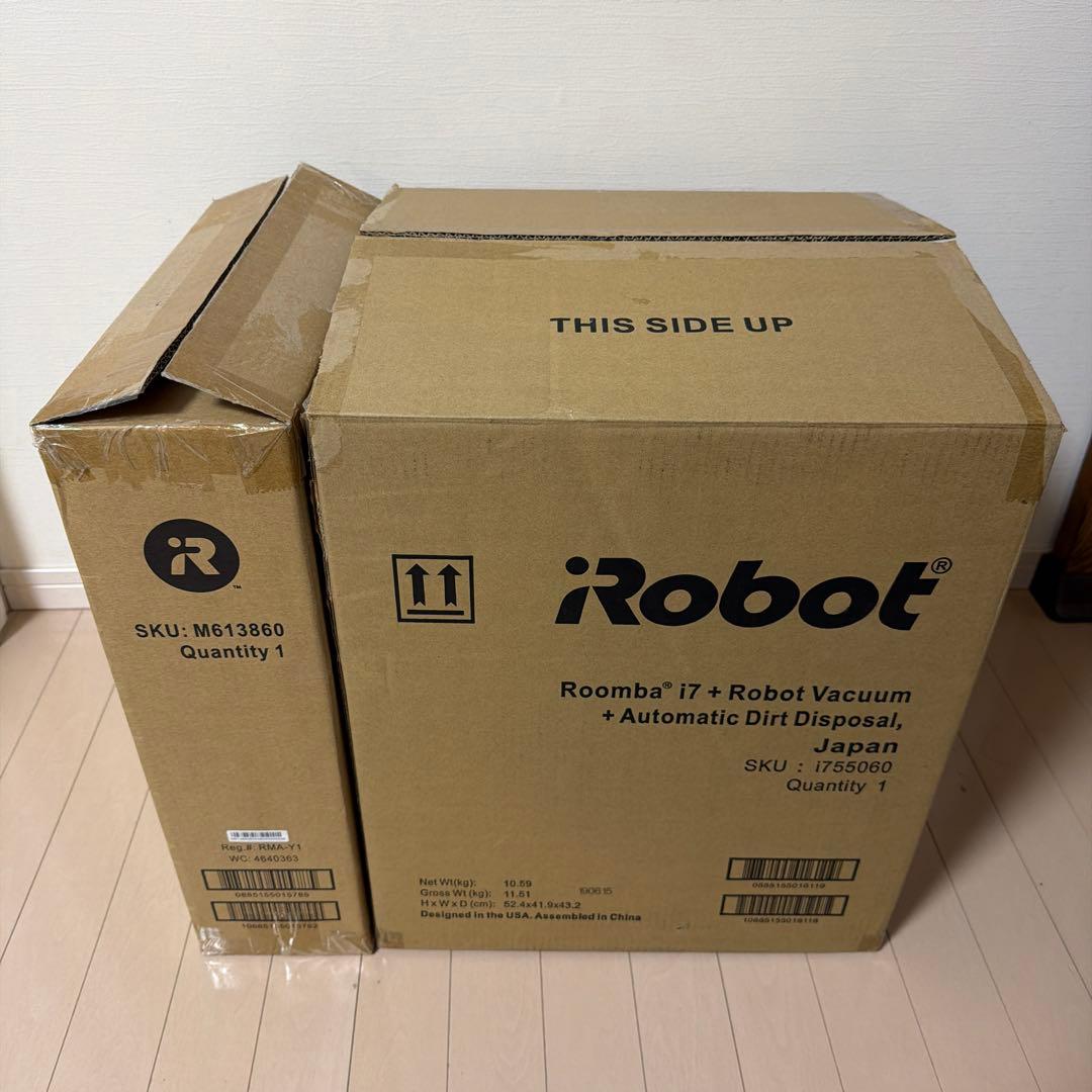 【おまけ付】ルンバi7+とブラーバジェットm6セット　お掃除ロボットと床拭掃除機