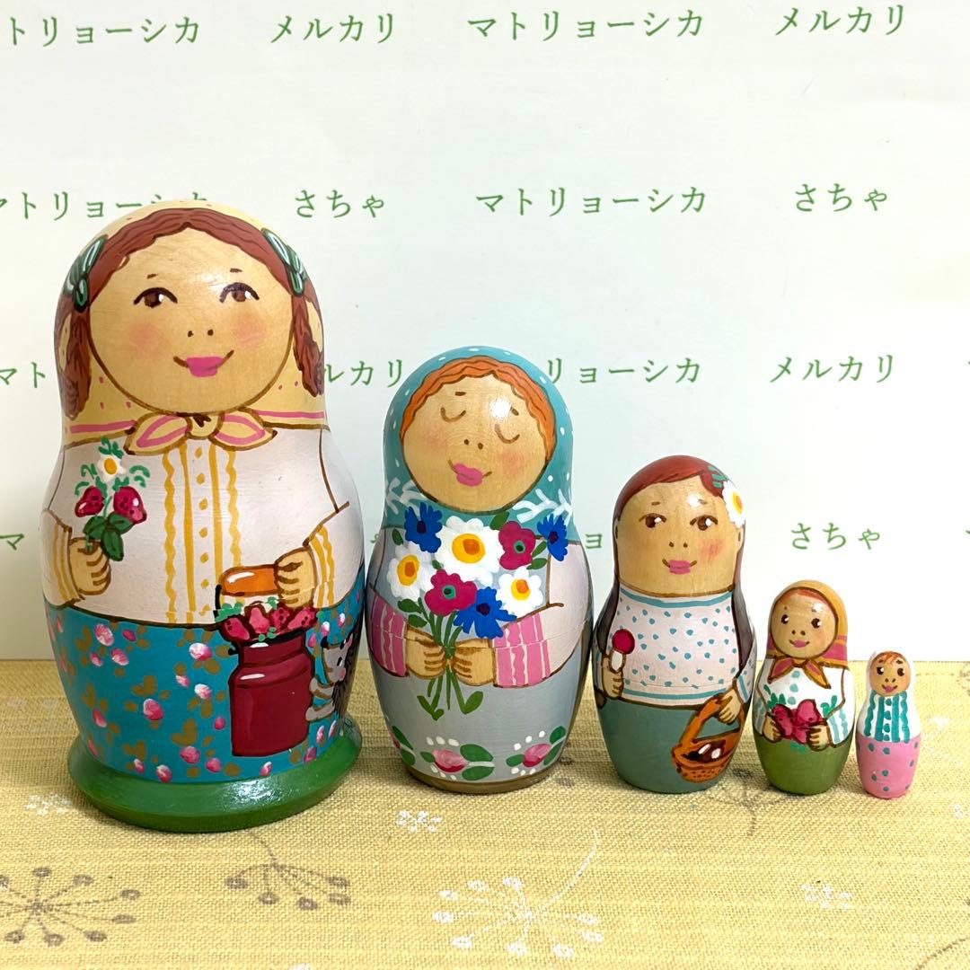 マトリョーシカ　ロシア雑貨　タチアナ・ドゥビニッチ