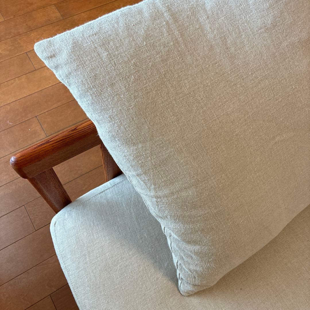 【リセノ ReCENO】AGRA ソファ＋オットマン 送料込