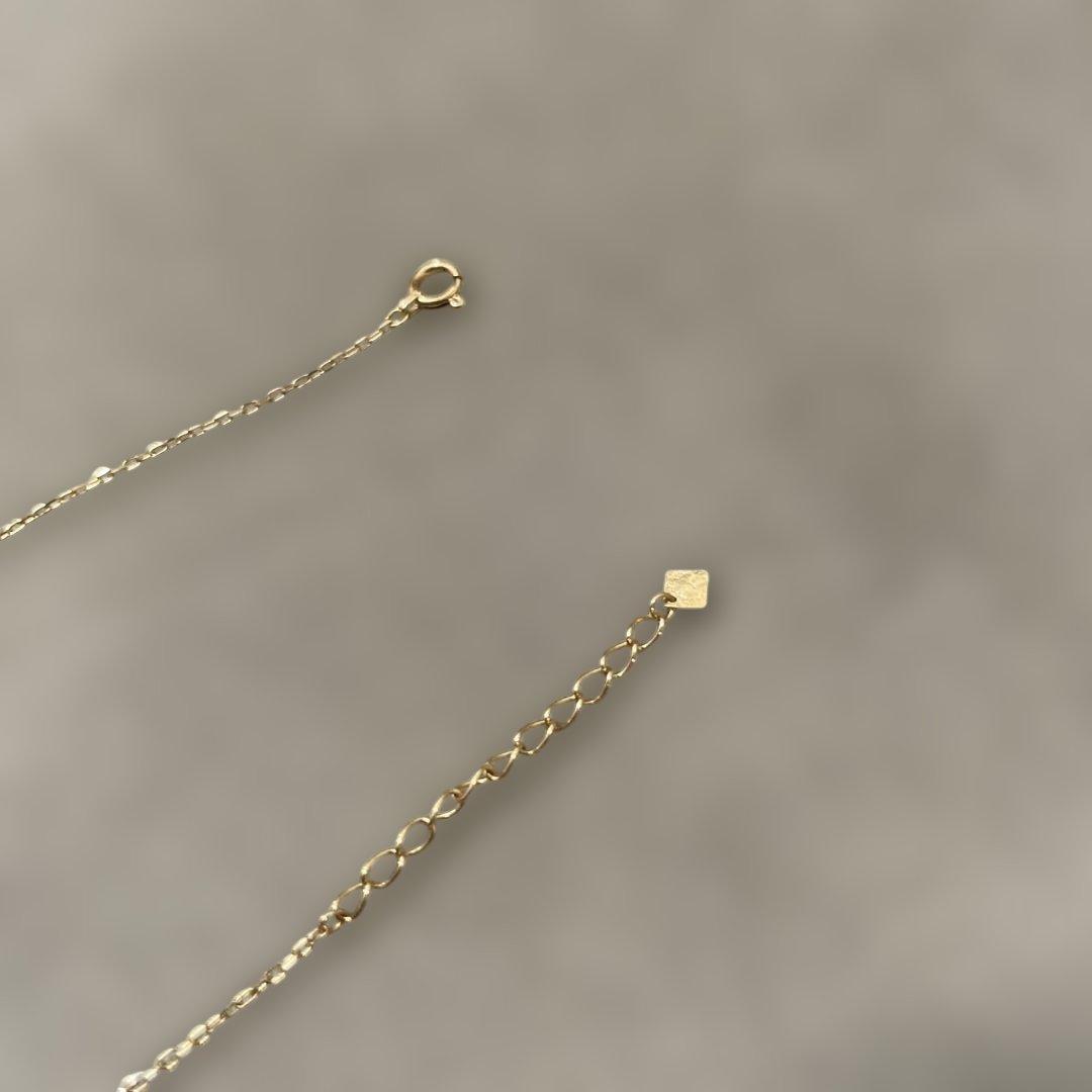 ゴールド 幾何学デザインアンクレット⭐︎K18 K10