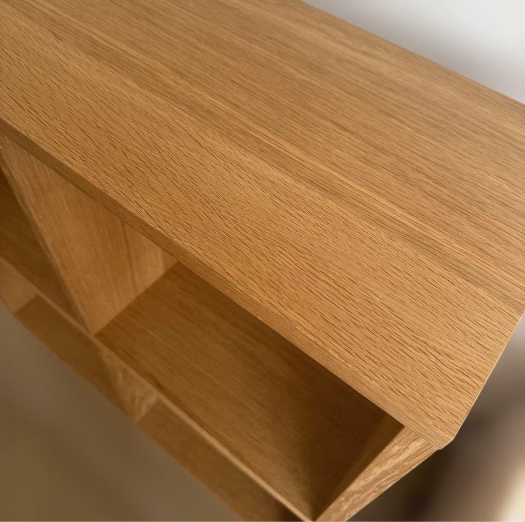 無印 スタッキングシェルフ オーク材