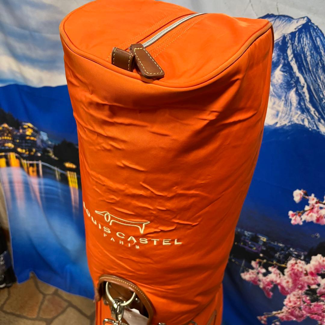 寶BT-1067 LOUIS CASTEL オレンジ キャディバッグ