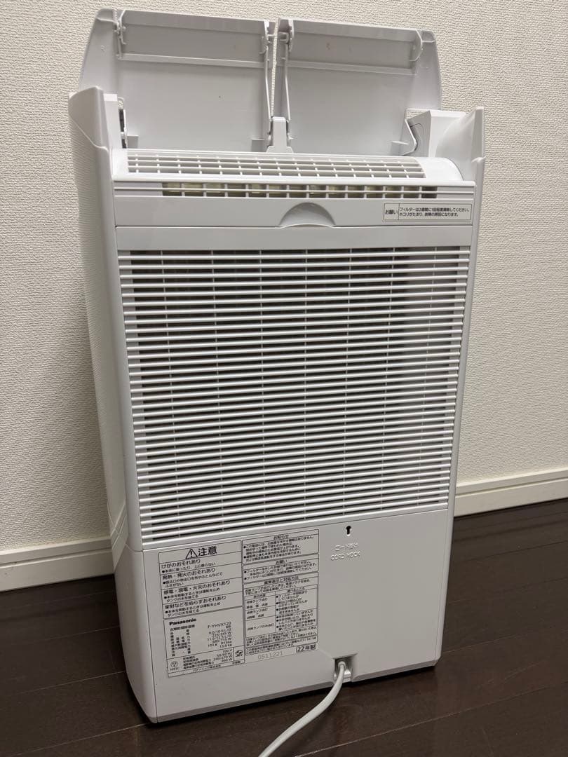 (良品)Panasonic 除湿機 F-YHNX120 ホワイト