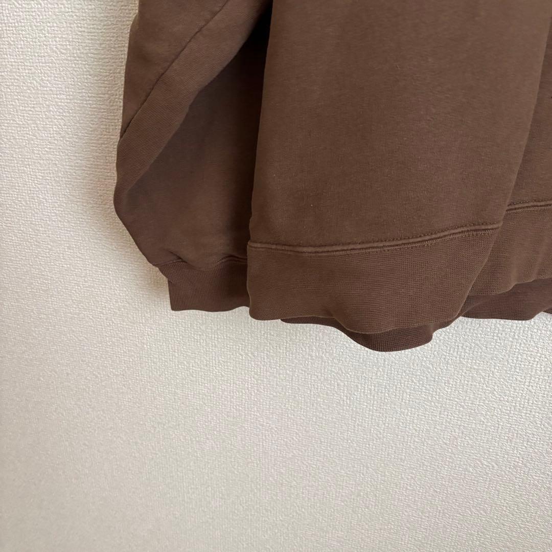 STUSSY ステューシー　スウェット　ブラウン　XL