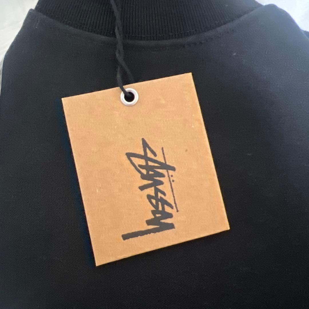 Stüssy ブラック スウェットシャツ