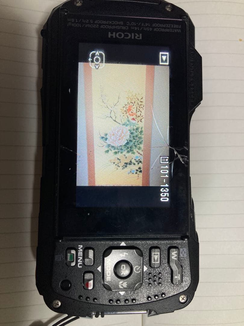RICOH WG-50 防水デジタルカメラ　動作確認済み