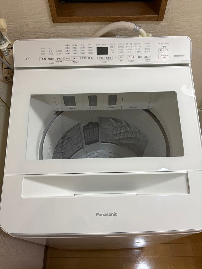 パナソニック　洗濯機　12kg