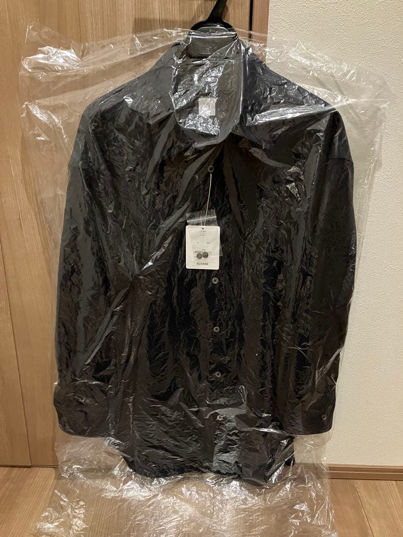 boutique310 洗える美人なウールシャツ　ネイビー　新品未使用　完売品