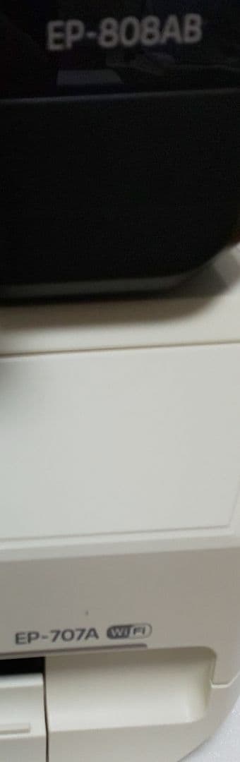エプソンEPSON　EP-808AB　EP707Aセット ジャンク扱いプリンター