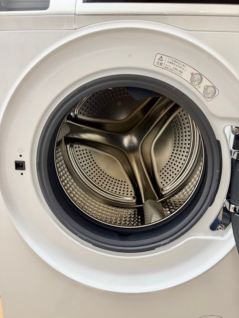 2023年製AQUAドラム式洗濯乾燥10kgAQW-D10P-Rドア保護シート付