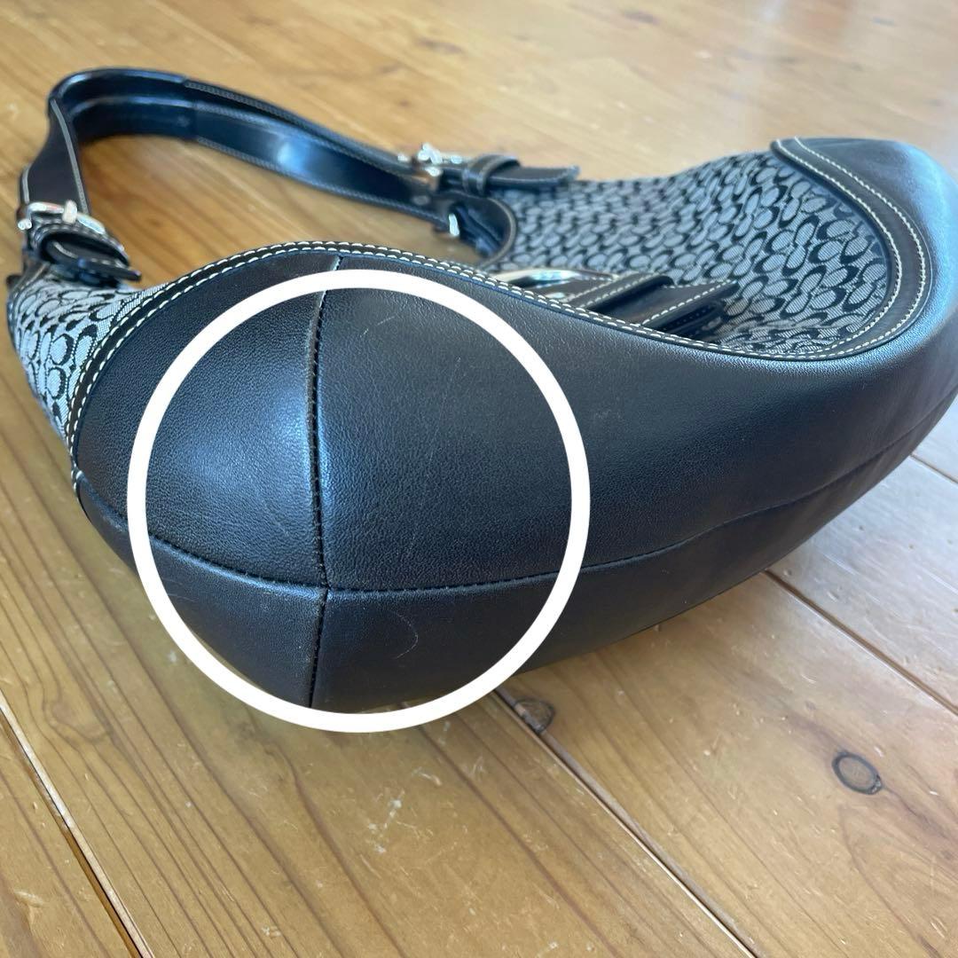 Coach SOHO ワンショルダーバッグ ブラック/グレー