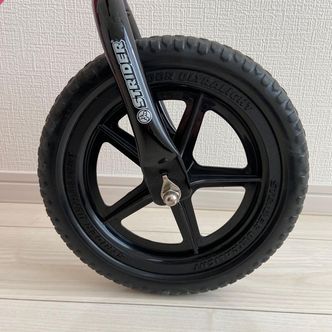 ✨美品✨ストライダー 12/スポーツ/ピンク/キッズ/キックバイク/自転車