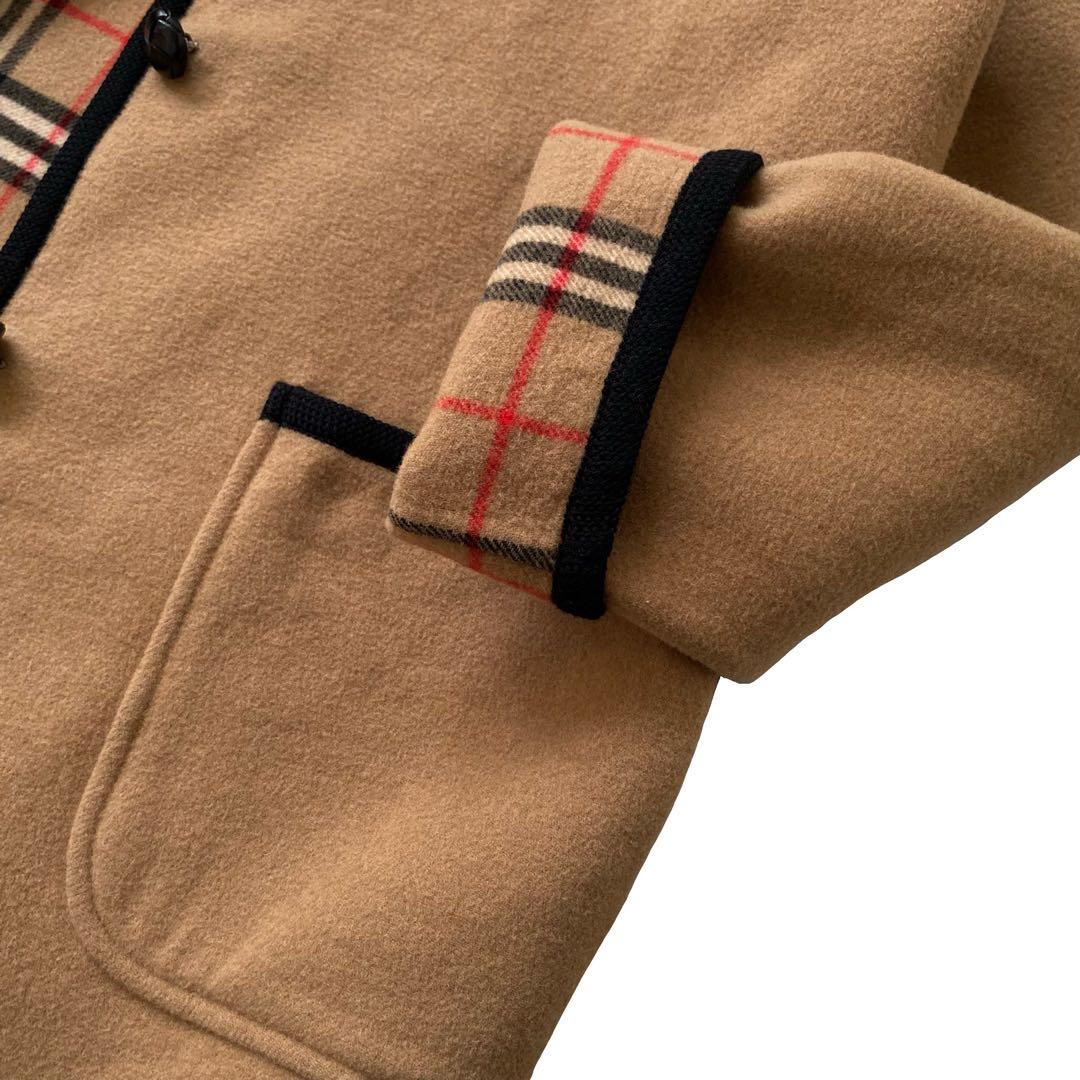 バーバリー ロンドン カシミヤ混 ウール ジャケット ノバチェック 13 大きい