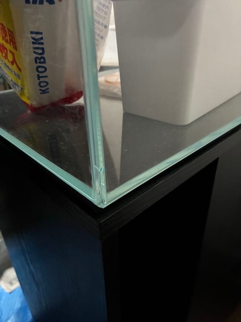 【引き取り限定】アクロ 60cmスーパークリア水槽セット（台2台・おまけ多数）