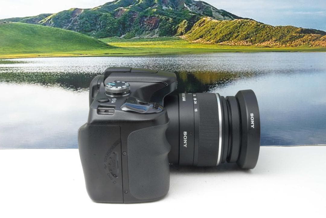 SONY α 100 ダブルズーム★初心者 おすすめ　一眼レフカメラ　すぐ使える
