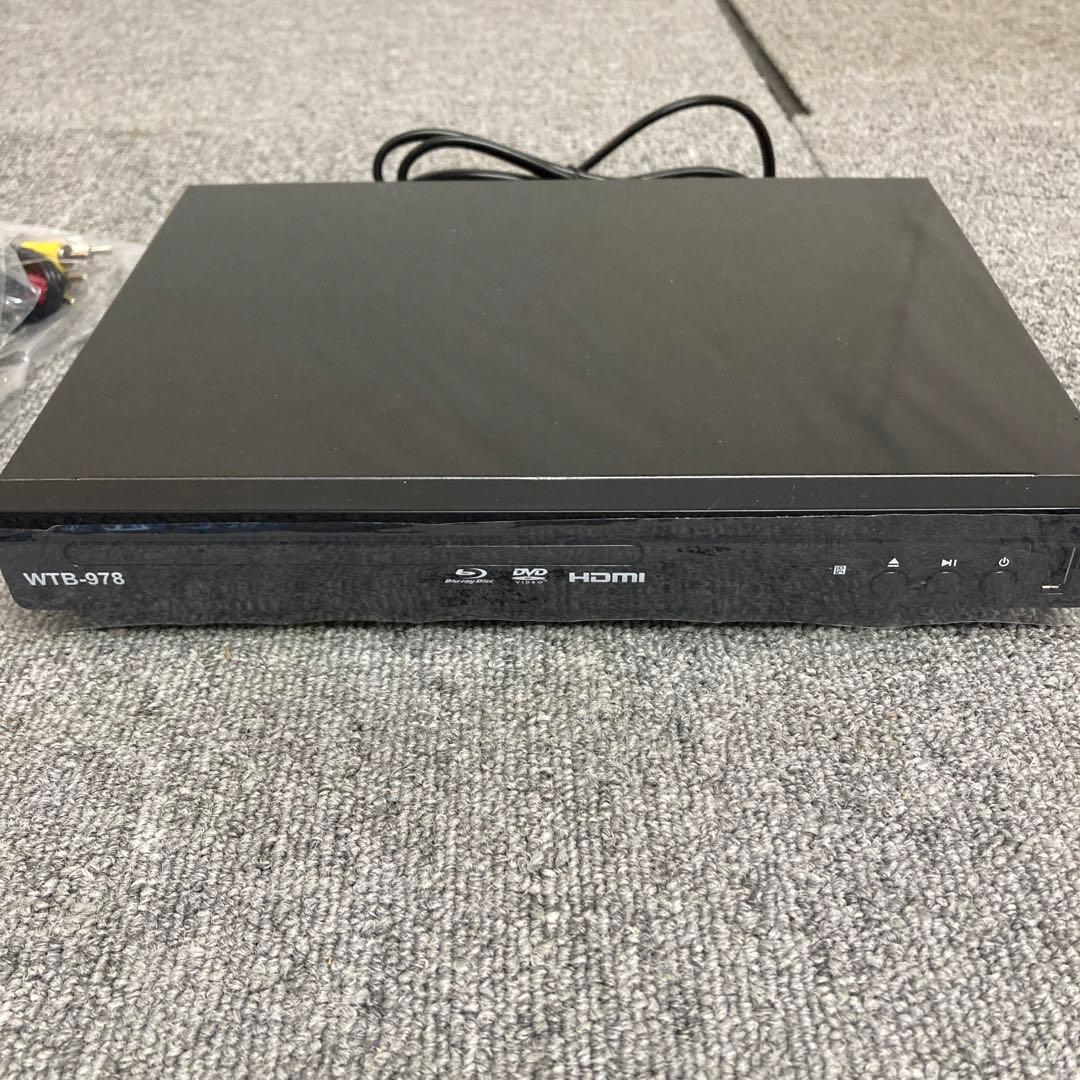 DVD ブルーレイプレーヤー　 DVDプレーヤー　WTB-978