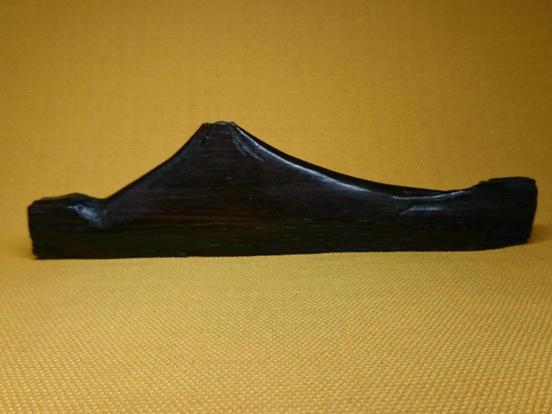 ビンテージ　富士山　木彫り　置物　インテリア　工芸品　美術品　A2689