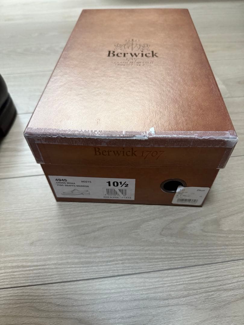 berwick 1707 4945 レースアップシューズ　10 1/2