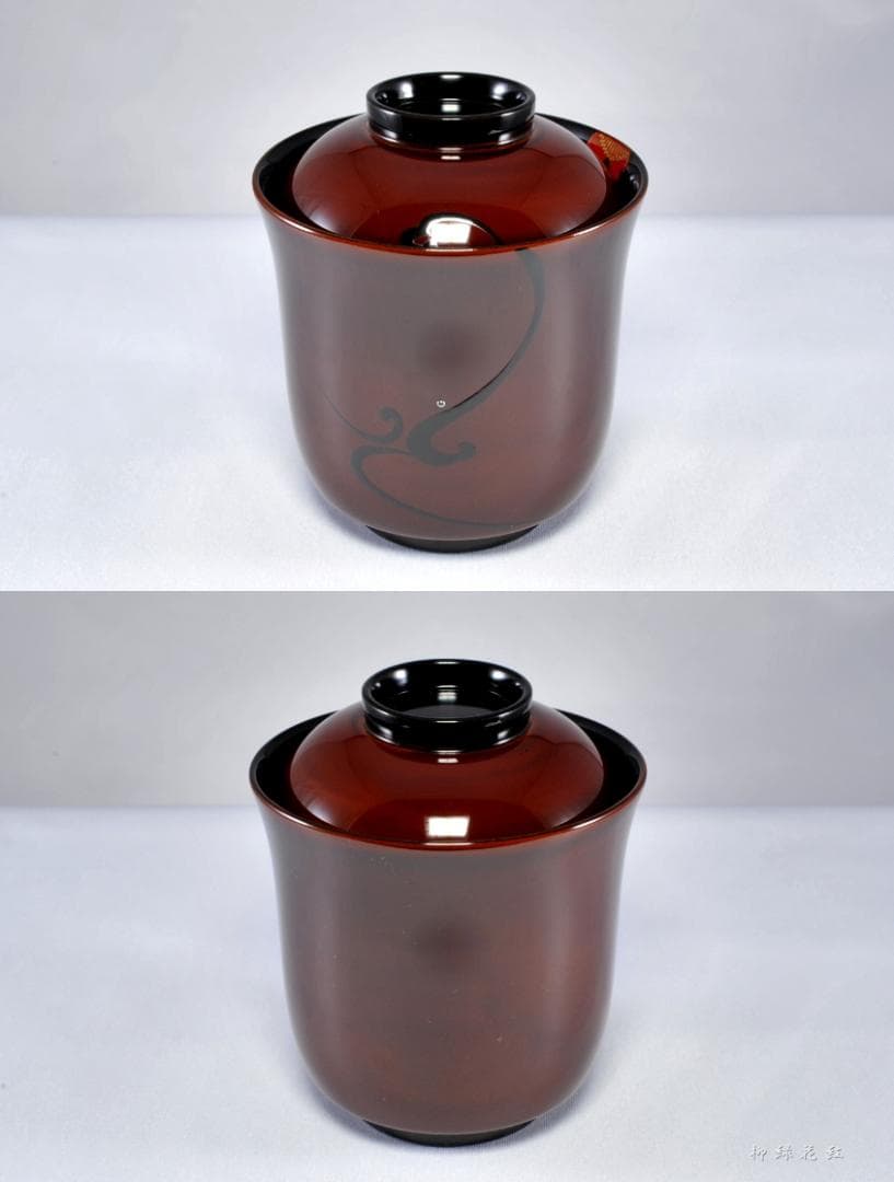 【Lemon】祥明 輪島塗 春秋蒔絵 箸洗 五 共箱 箱瀬淳一