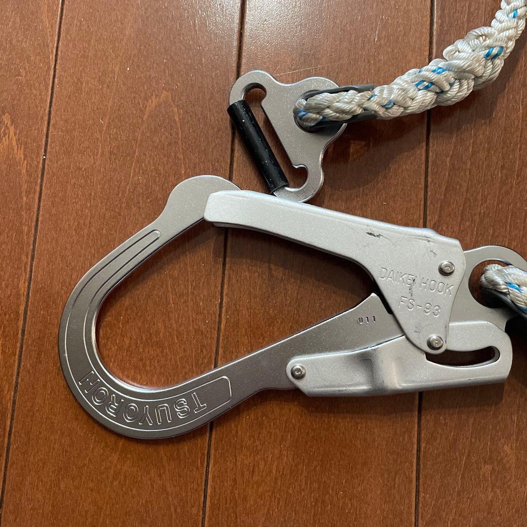 ツヨロン 胴ベルト型2丁掛け用ランヤード8本