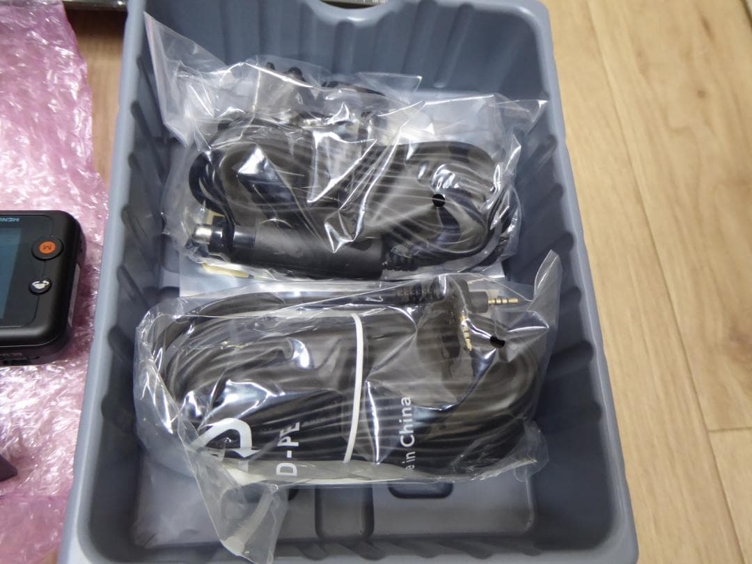 未使用　COMTEC ZDR055 ドライブレコーダー　カメラ前後