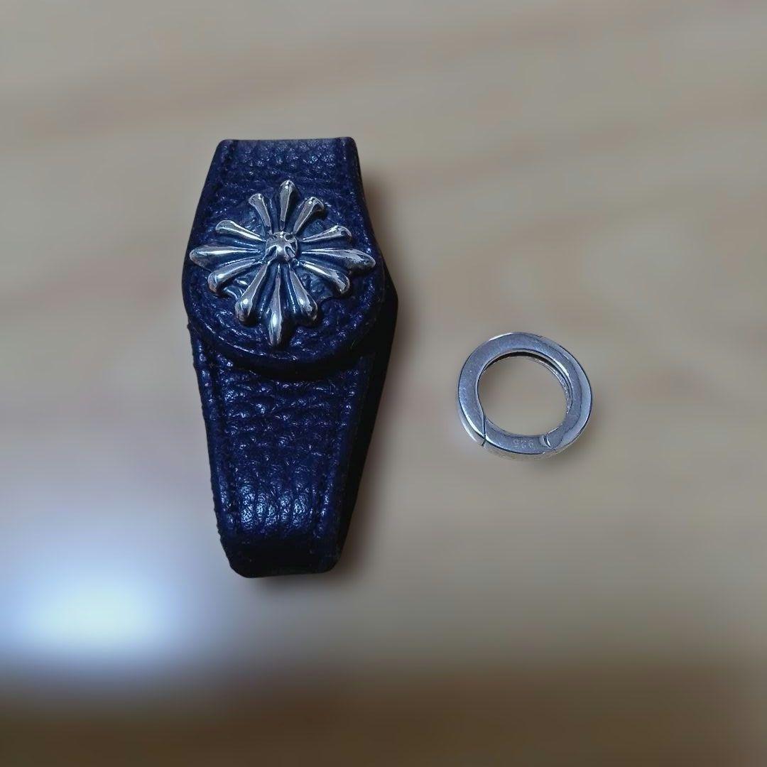 トラヴィスワーカー　レザー ベルトループ　シルバー925