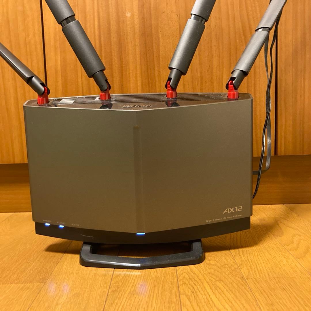 Buffalo 無線LAN WiFiルーター WXR-6000AX12S