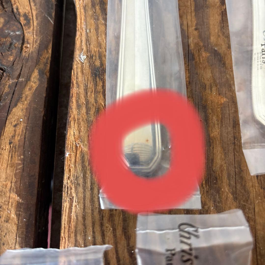 未使用品 クリストフル　テーブルナイフ　フォーク　スプーン　計8本