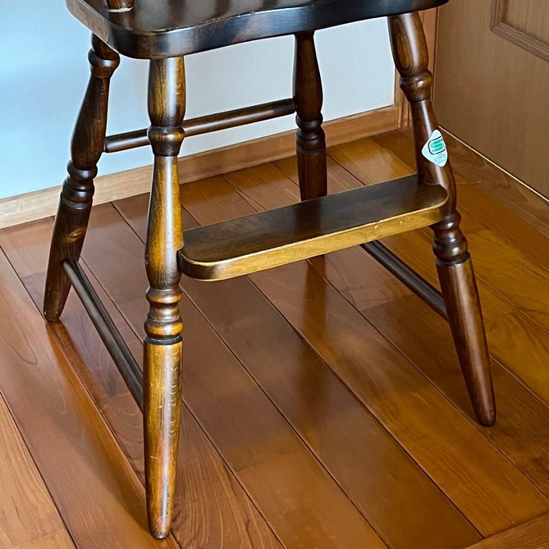 【美品】飛騨の家具 ヴィンテージ ハイチェア ベビーチェア