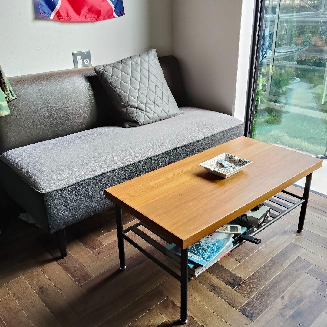 クラッシュゲート ソファ （ミッドセンチュリー ビンテージ家具 ガレージ