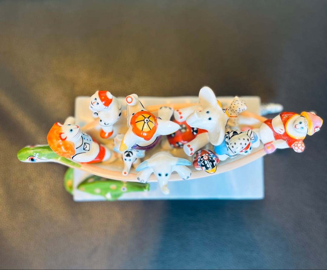 【美品】ビレロイ&ボッホ　ベネディクト　Benedikt Sport　置物　陶器