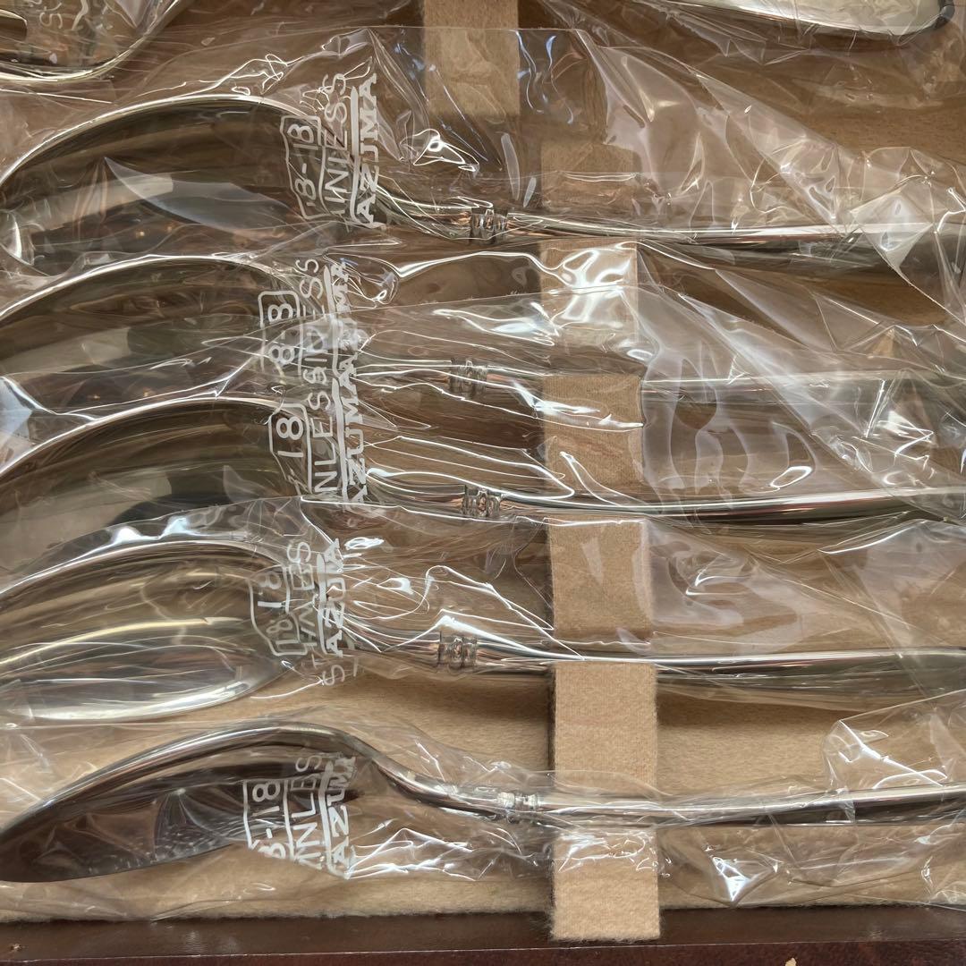 未使用品！　AZUMA インペリアル 18-18 ステンレス 22本セット
