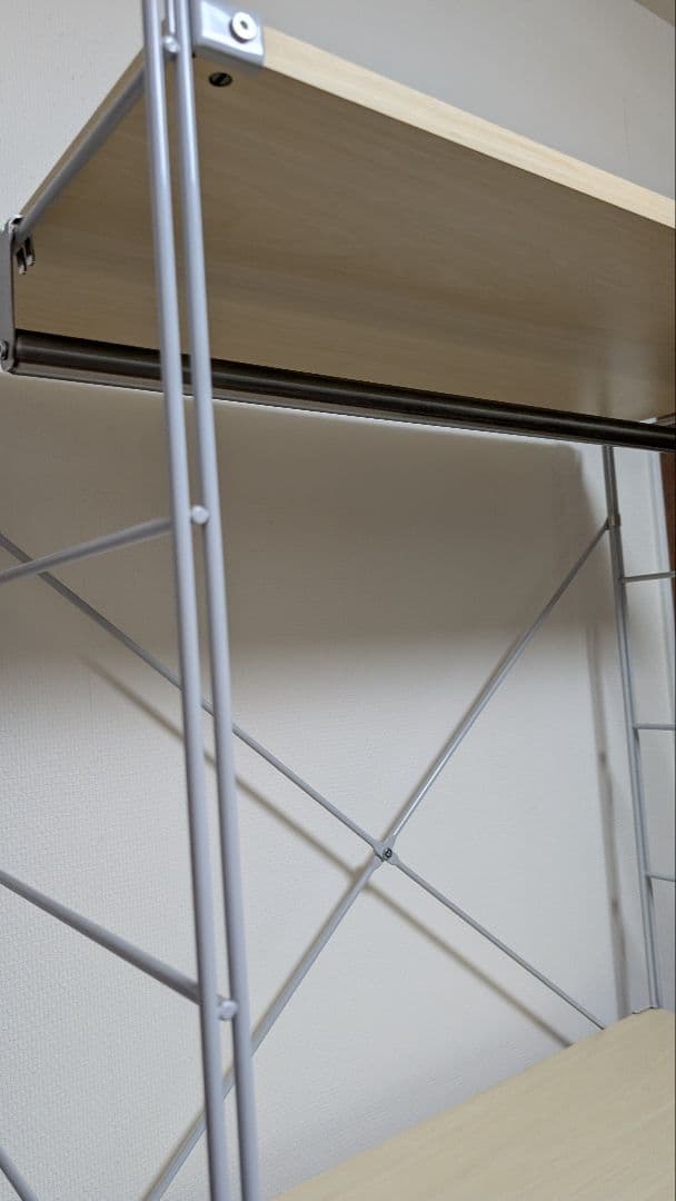 【送料込・完成品】無印スチールユニットシェルフ　ワードローブセット★限定値下げ中