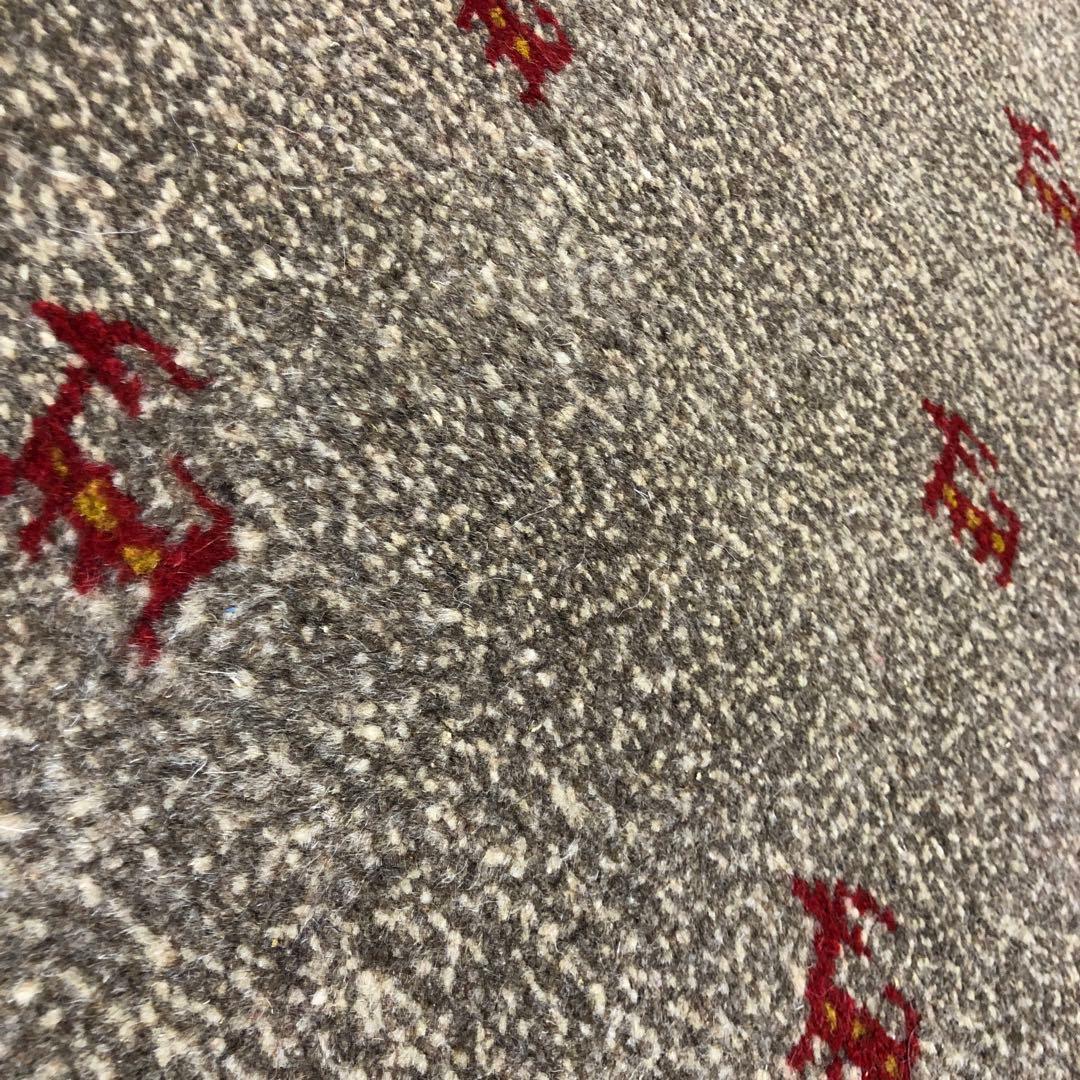 ペルシャ絨毯 ギャッベ gg48手織り 未使用品 在庫一掃セール 90x59