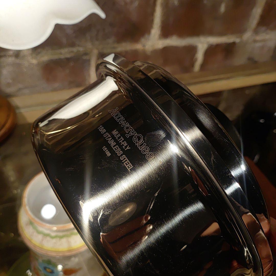 新品未使用　アムウェイ　クイーンクック　中ソースパン　インダクションレンジ対応