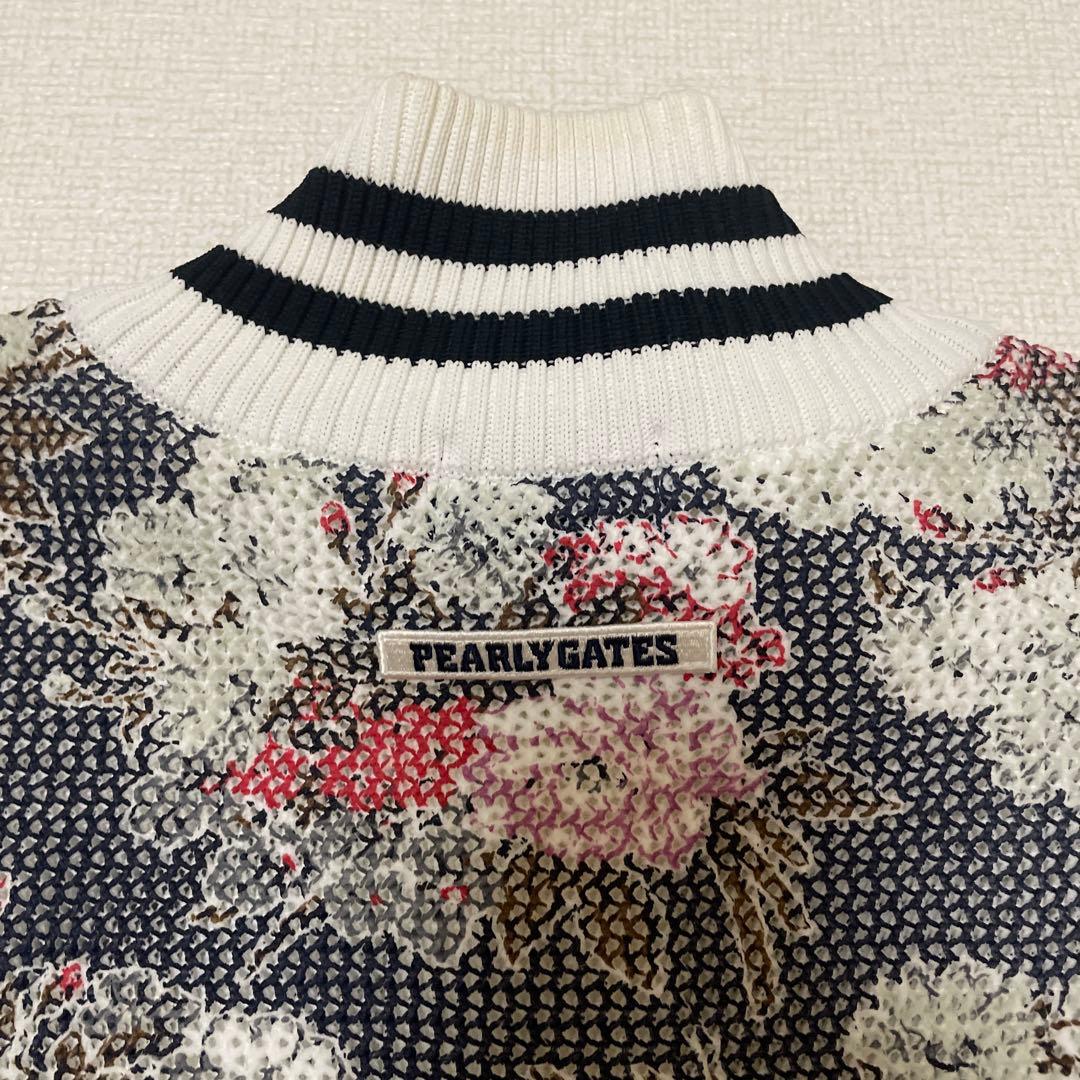 パーリーゲイツ & リバティ コラボ 花柄 ブルゾン ジップ ジャケット