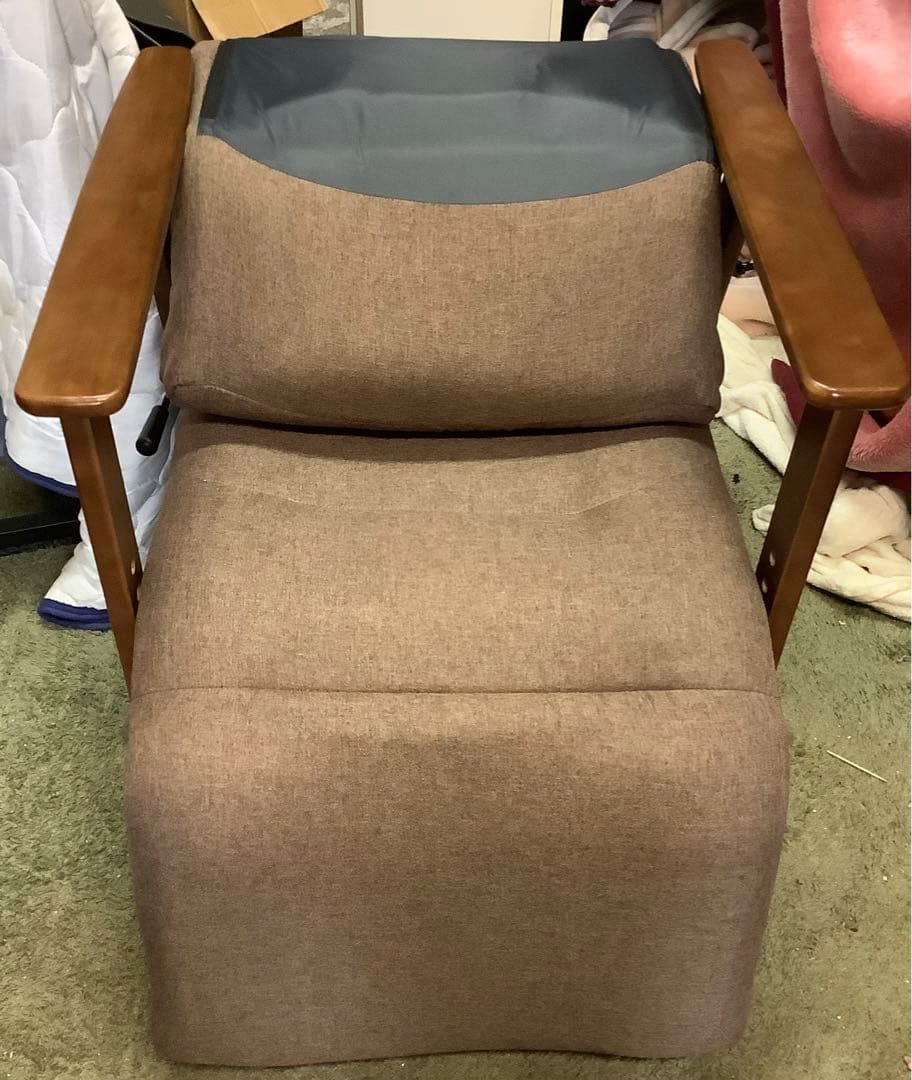 【ゆったりくつろげる】３段調整高座椅子(JC-E01) 完成品 ニトリ